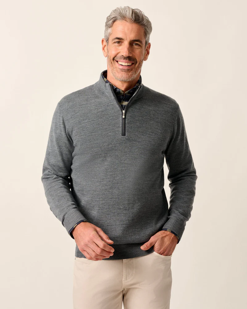 Raynor Merino 1/4 Zip Sweater