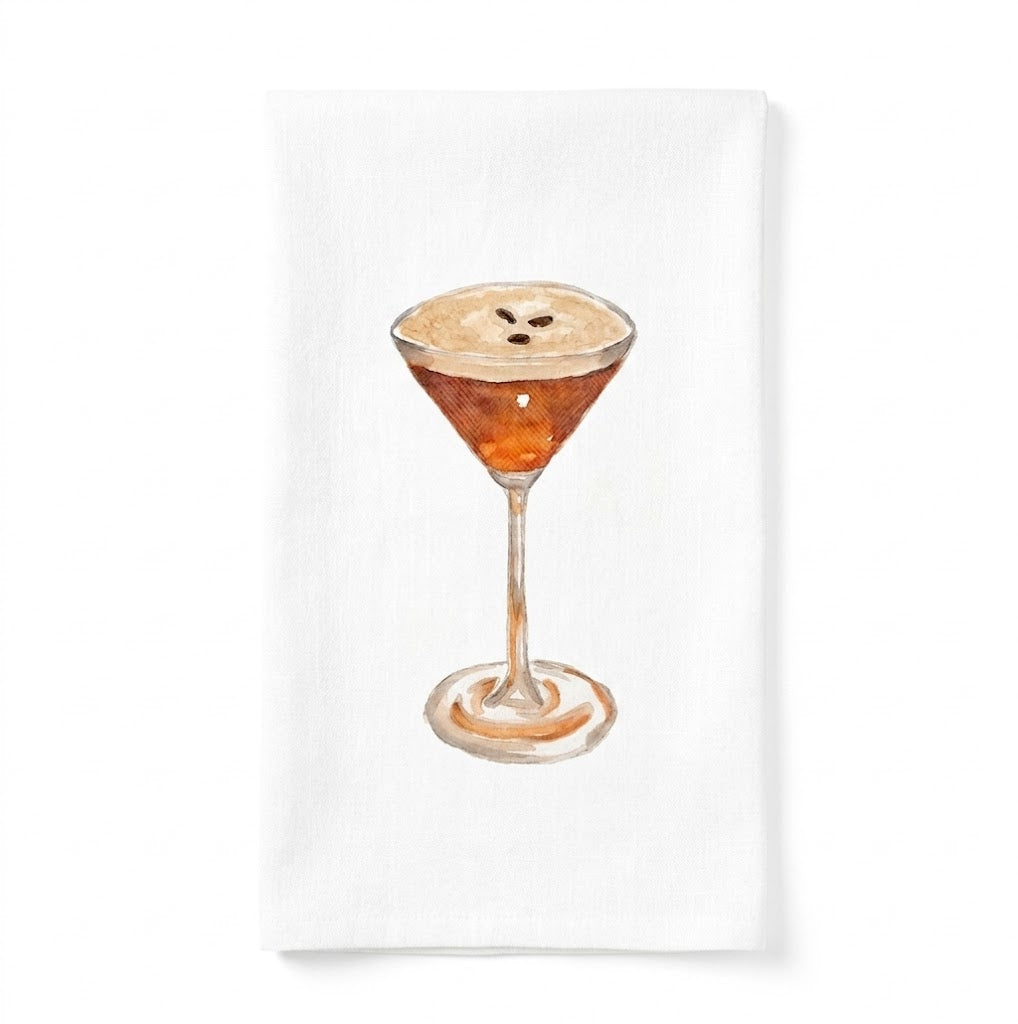 Espresso Martini Dish Towel