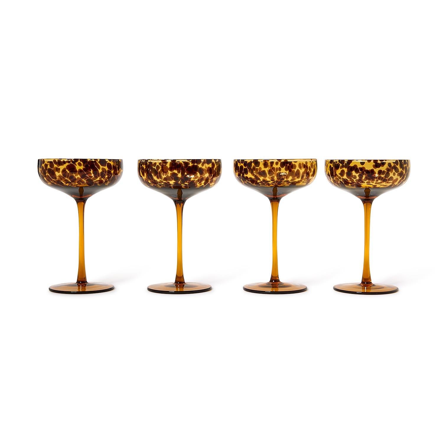 Tortoise Coupe Glass