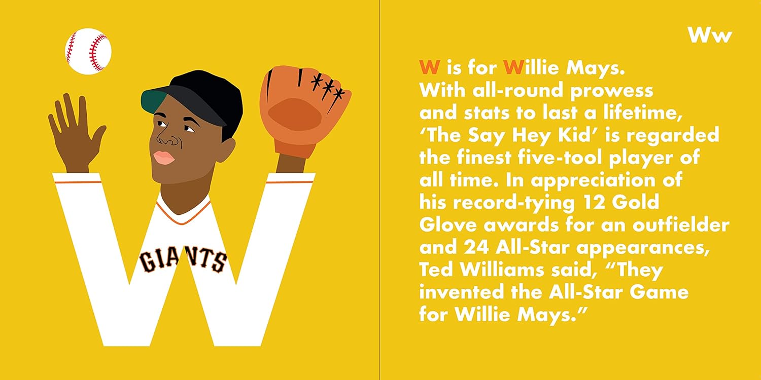 Baseball Legends Alphabet Book