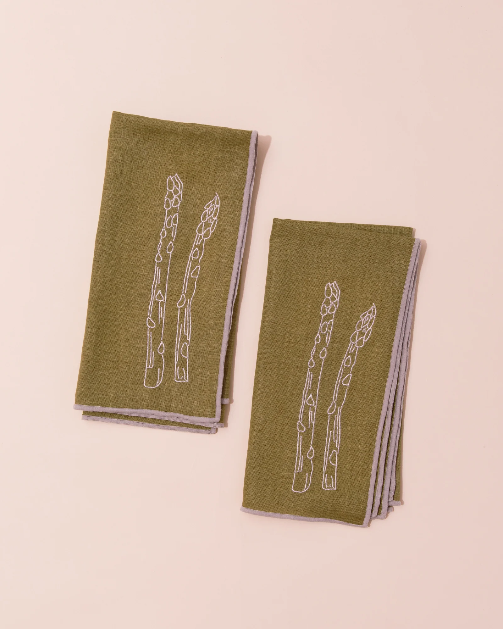 Asparagus Napkins - Set of 2