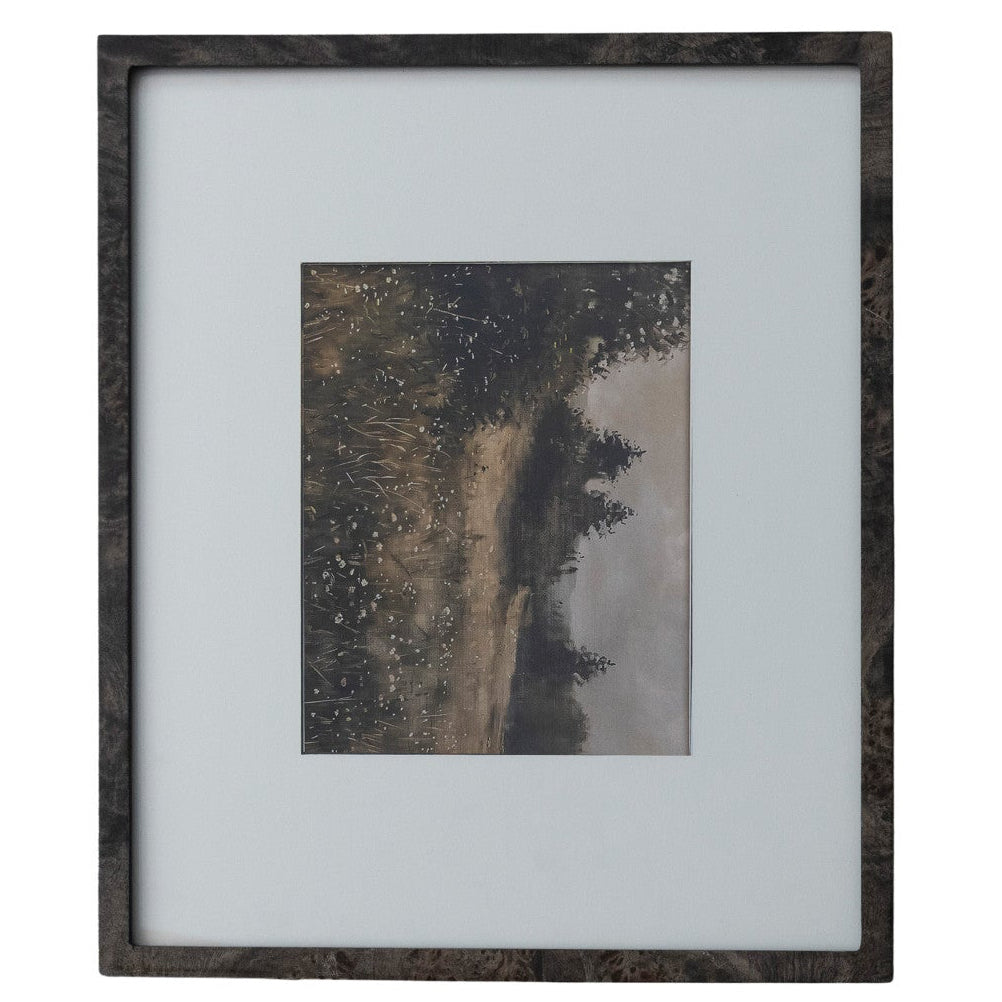 Wall Photo Frame with White Mat - 4 x 6