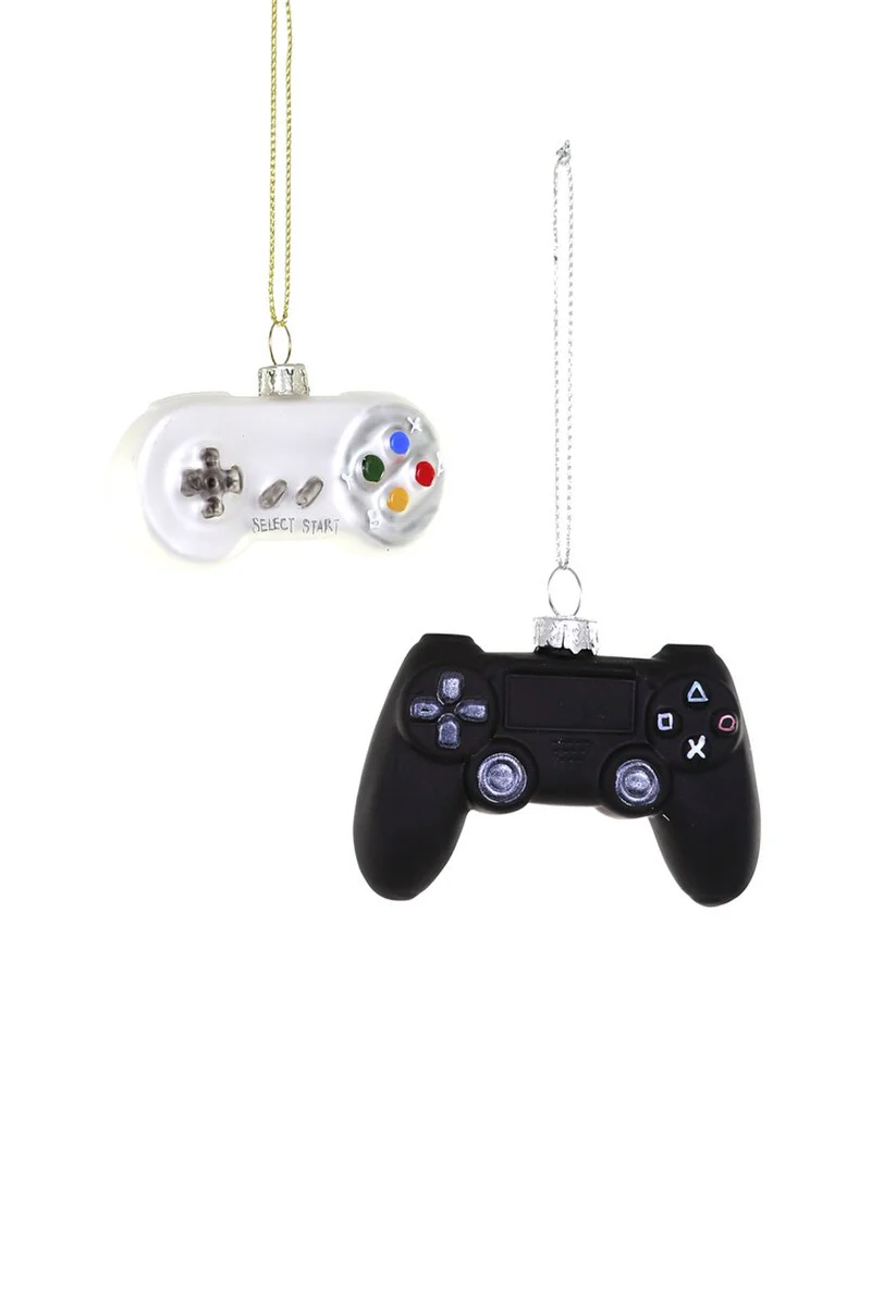 Game Controller White Ornament