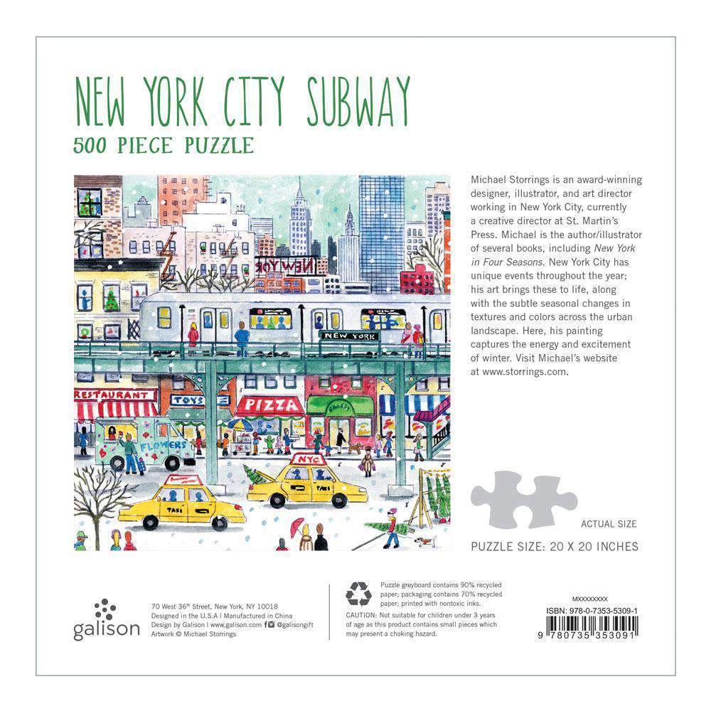 New York City Subway Puzzle