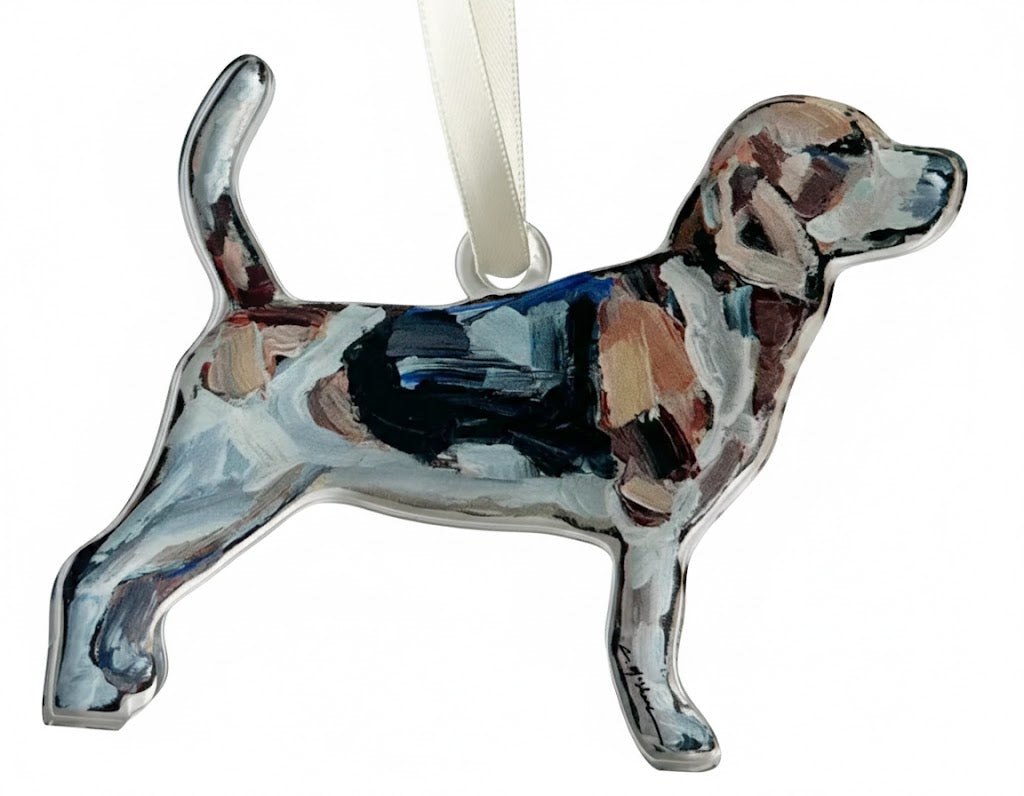 Beagle Acrylic Ornament