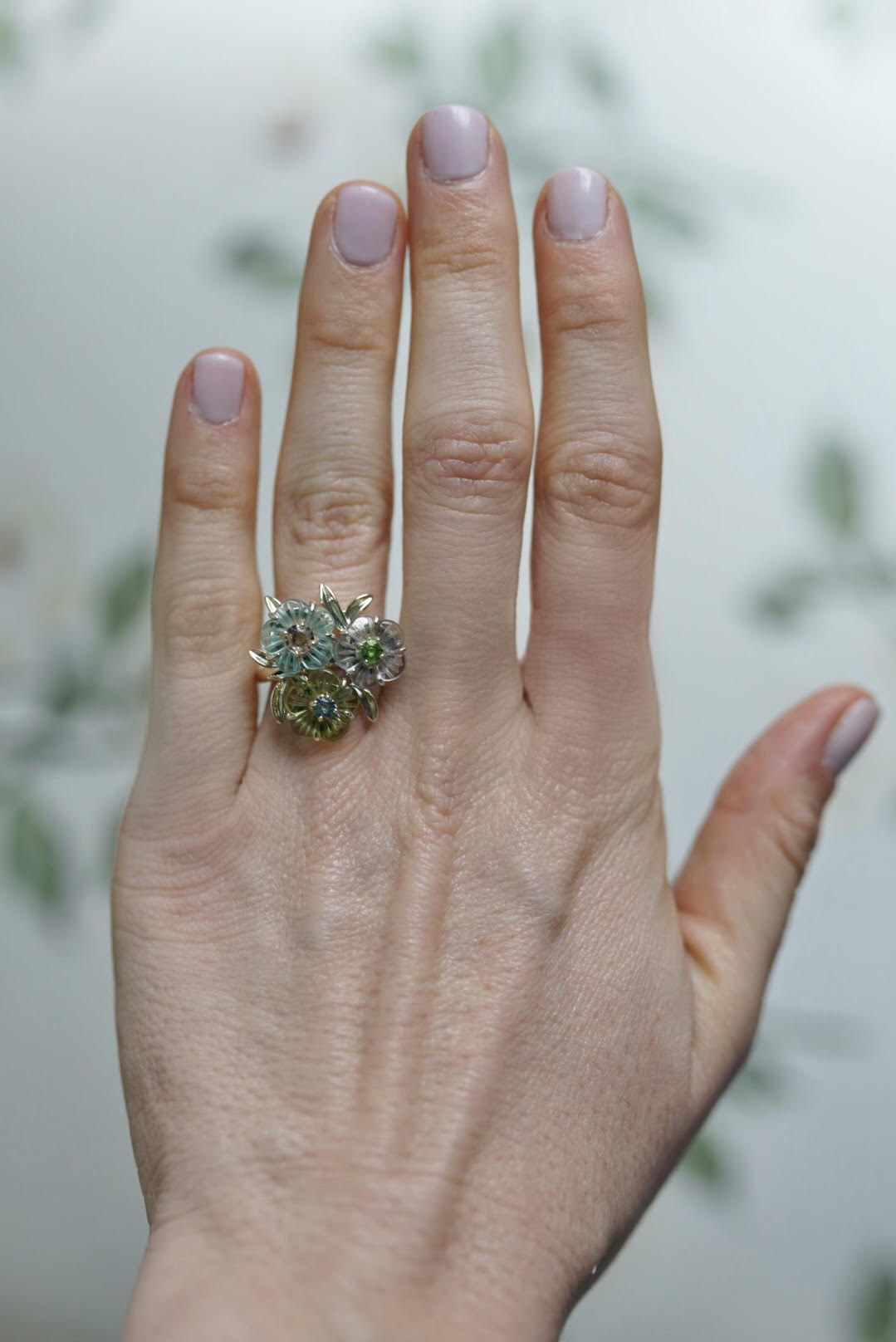 CHINOISERIE BLOSSOM RING