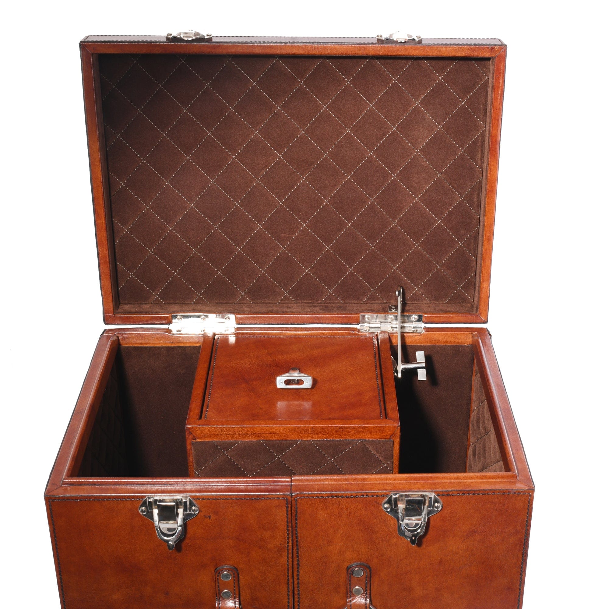Leather Stirrup Handle Bar Case