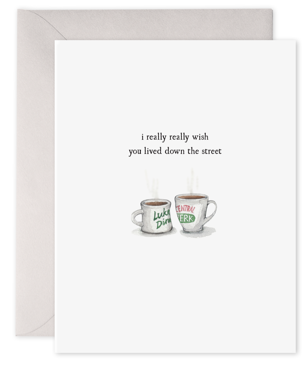 Coffee Cups Card