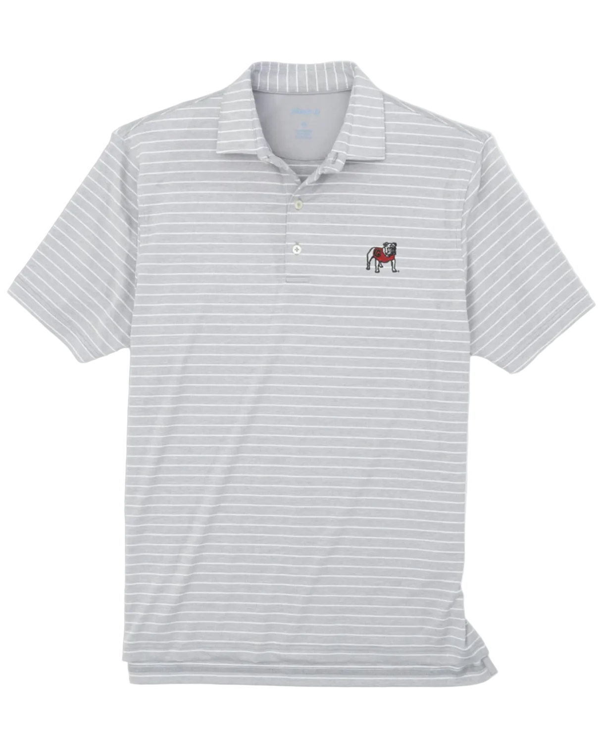 Georgia Newton Striped Performance Polo