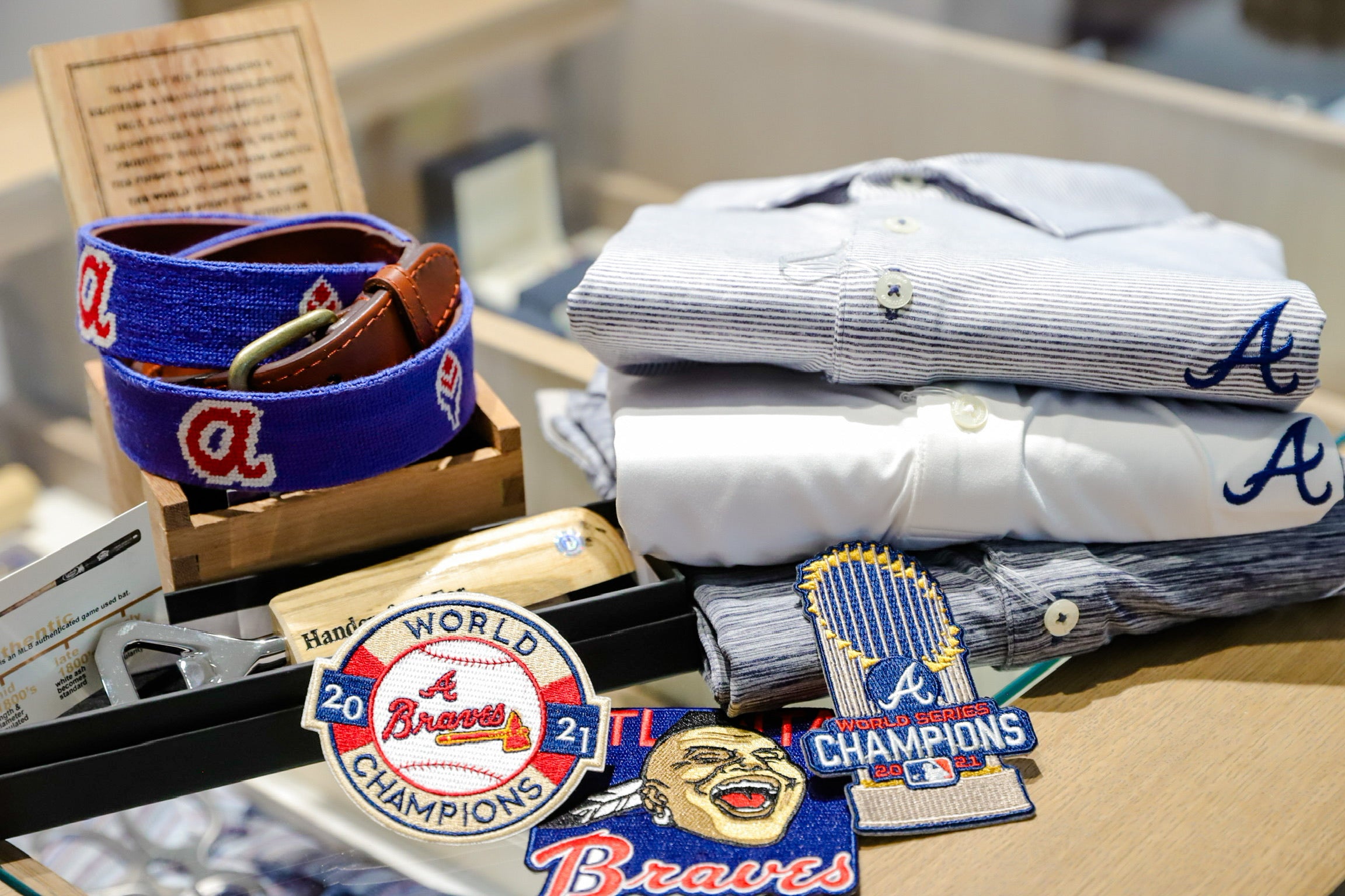 Atlanta Braves Cooperstown Belt
