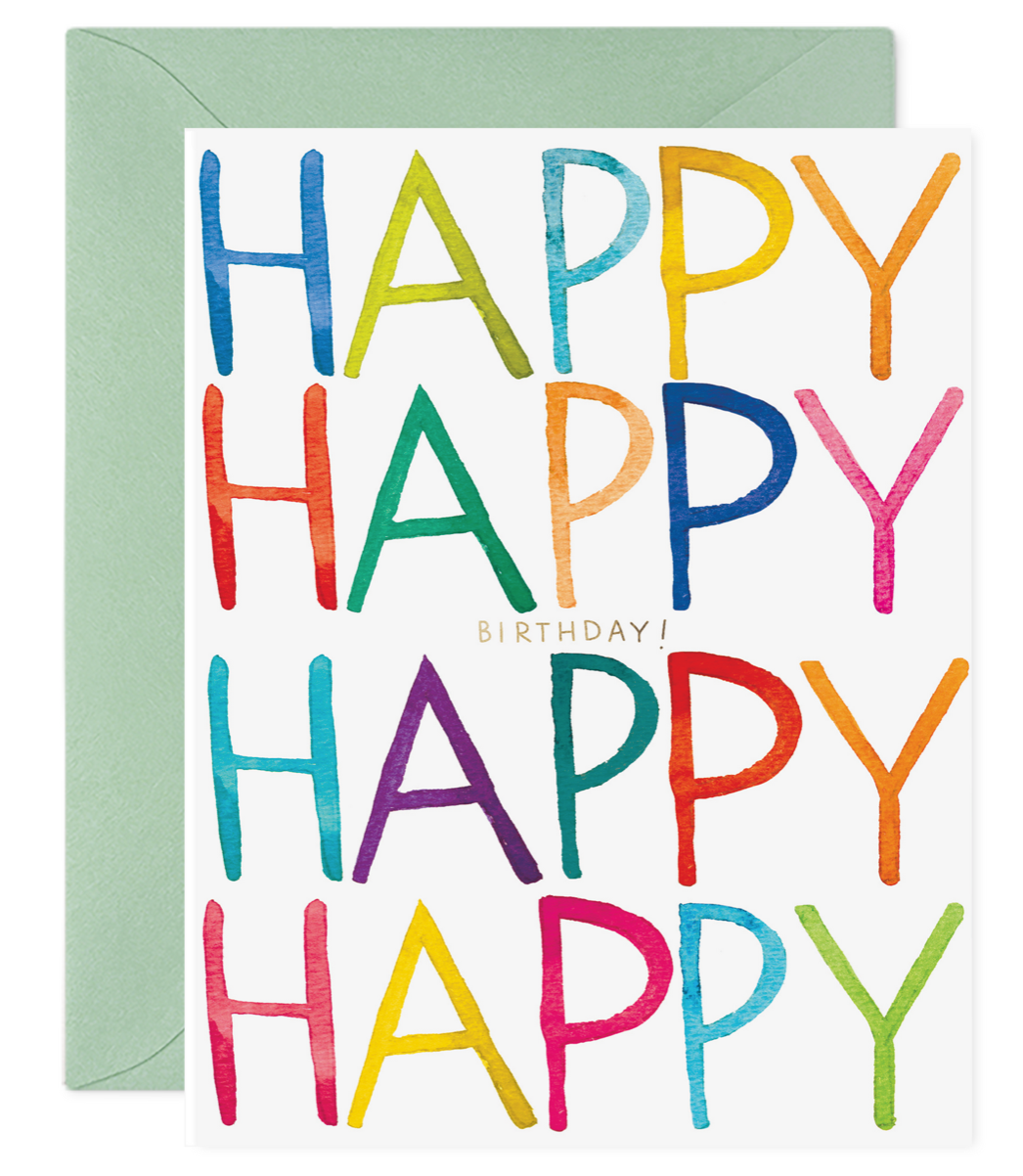 Really Happy Birthday Card