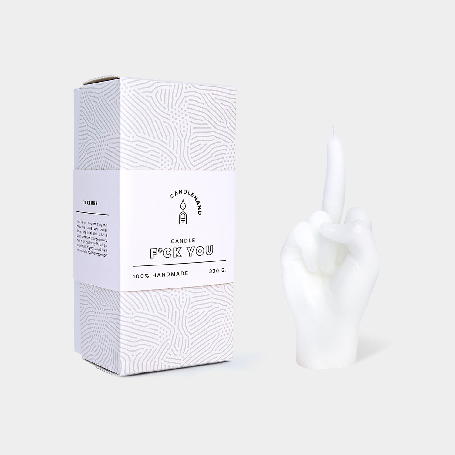 F*ck You Candle in White