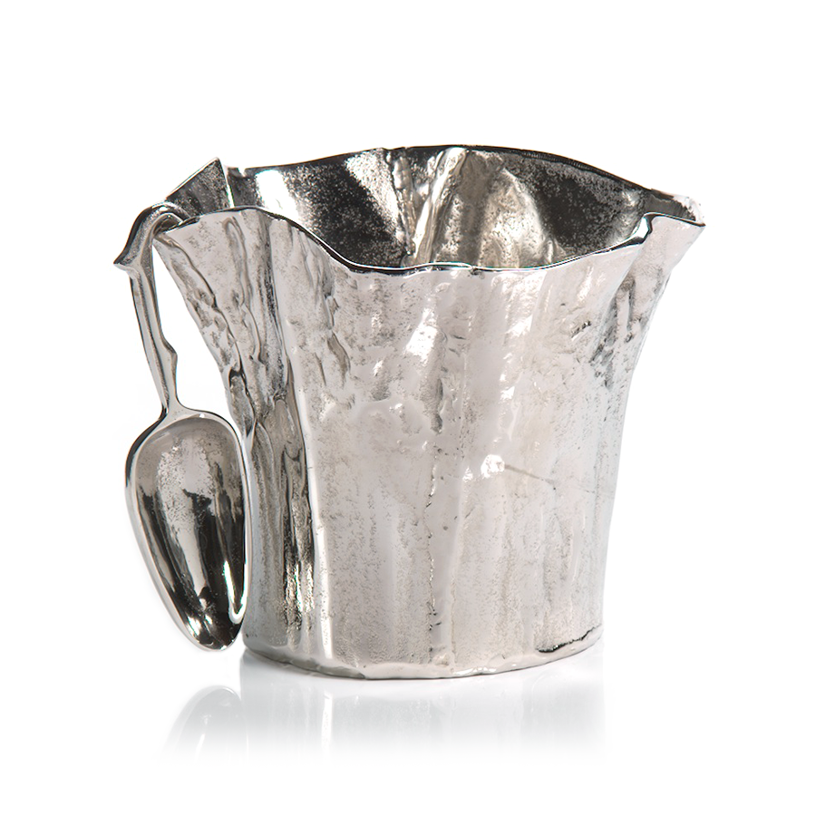 Aluminum Ice Bucket W/ Scoop