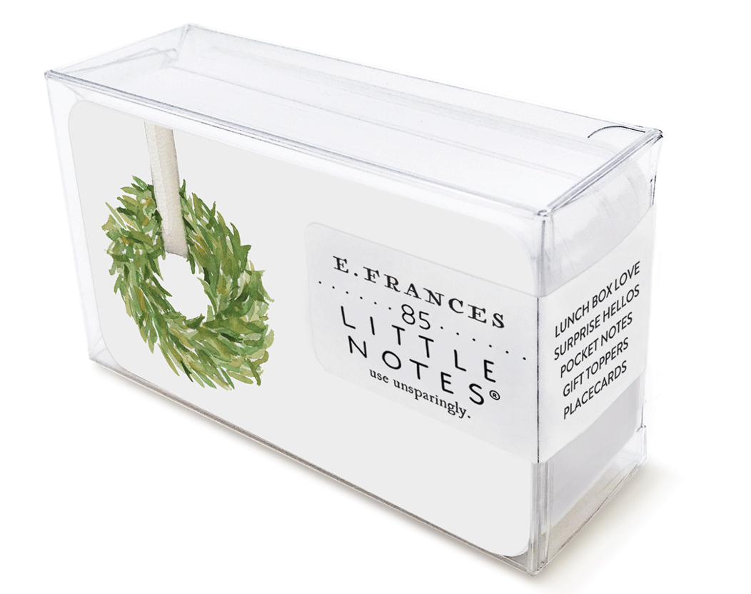 Classic Wreath Holiday Little Notes