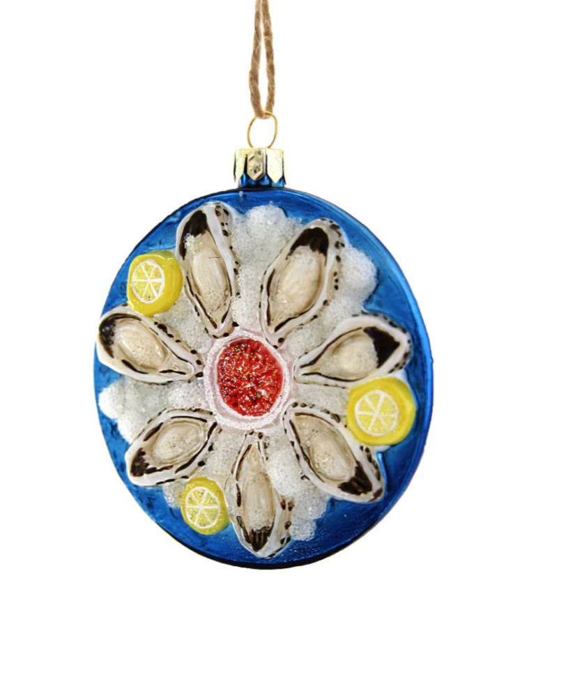 Plate of Oysters Ornament