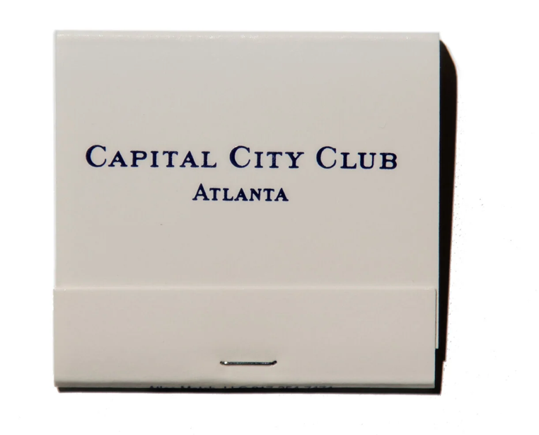 Capital City Club Matchbook Print - Print Only