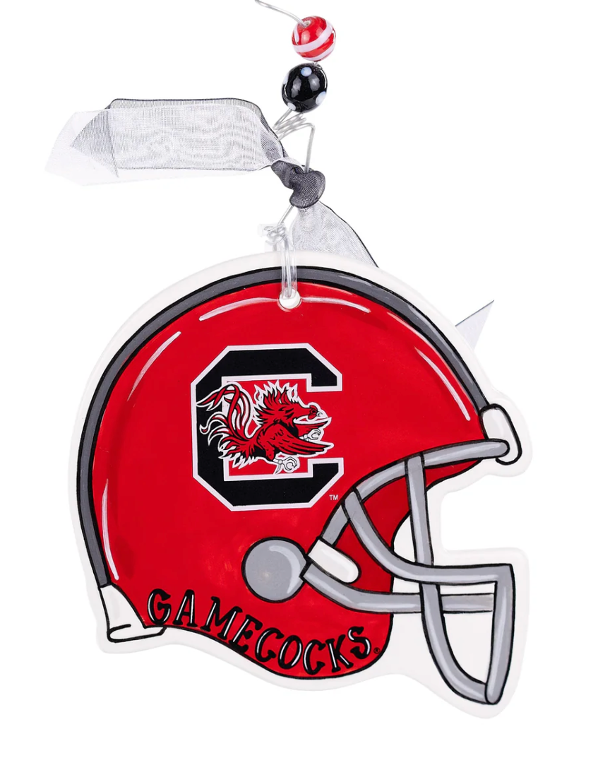 South Carolina Helmet Flat Ornament