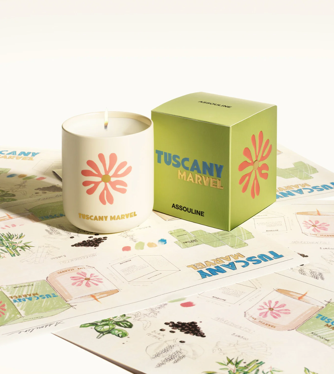 Tuscany- Travel from Home Candle