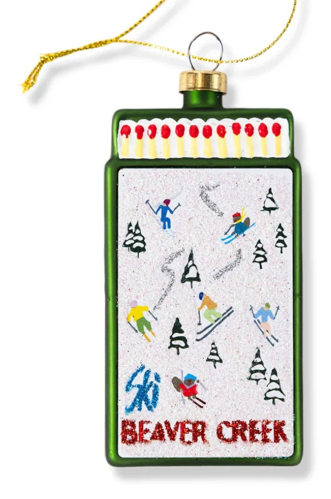 Beaver Creek Matchbook Ornament
