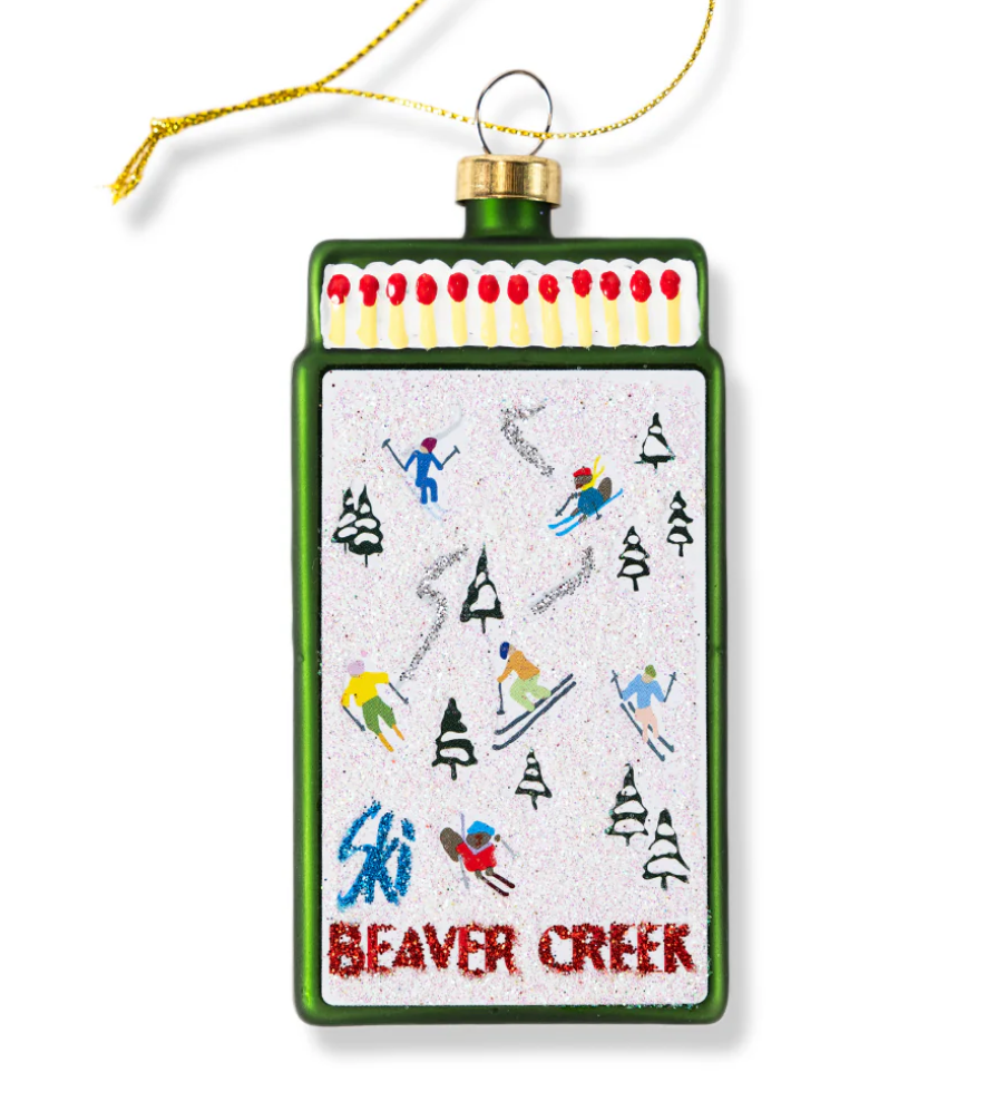 Matchbook Ornament - Beaver Creek