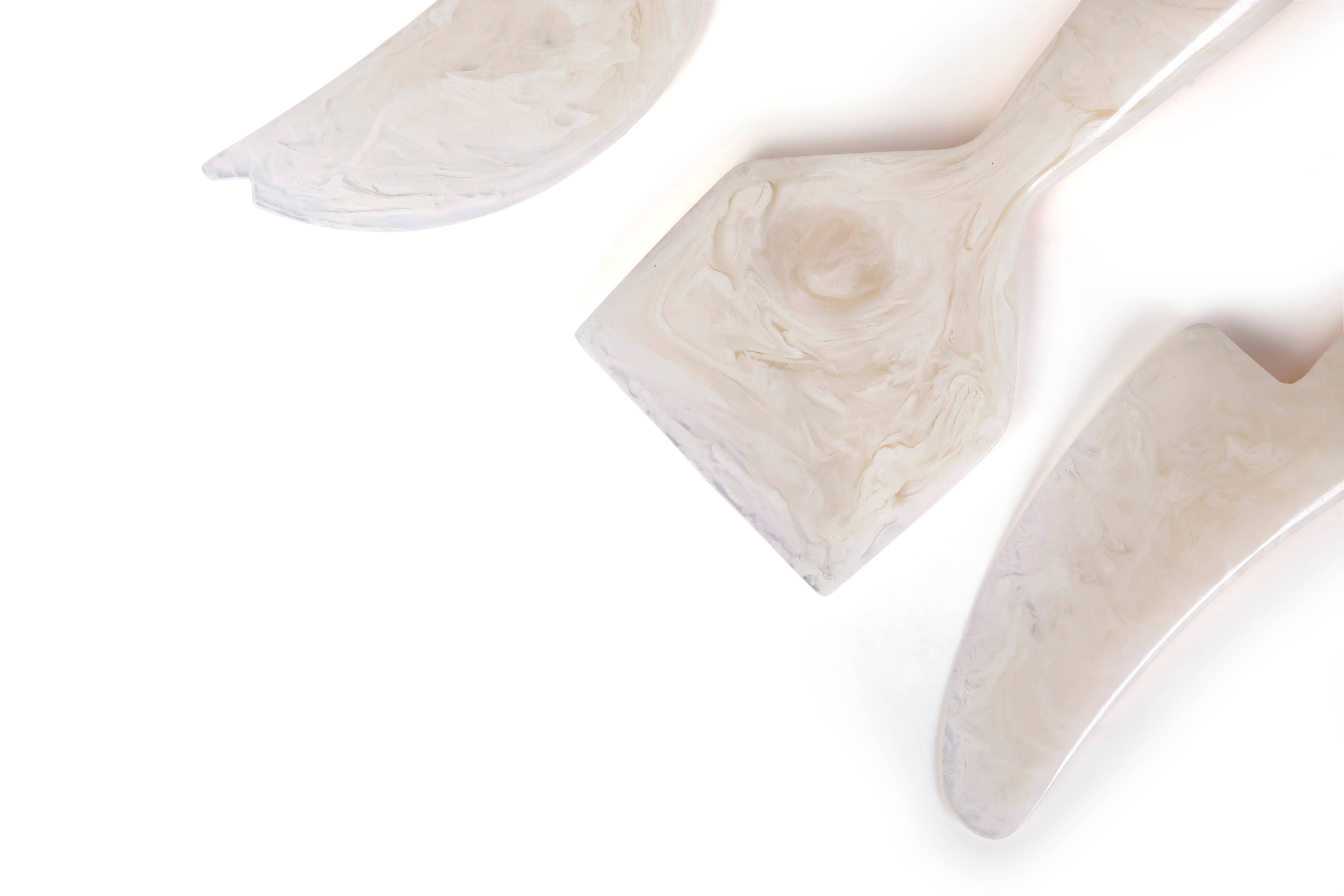 Vanilla Resin Cheese Knives