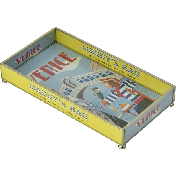 Harry'a Bar Glass Tray