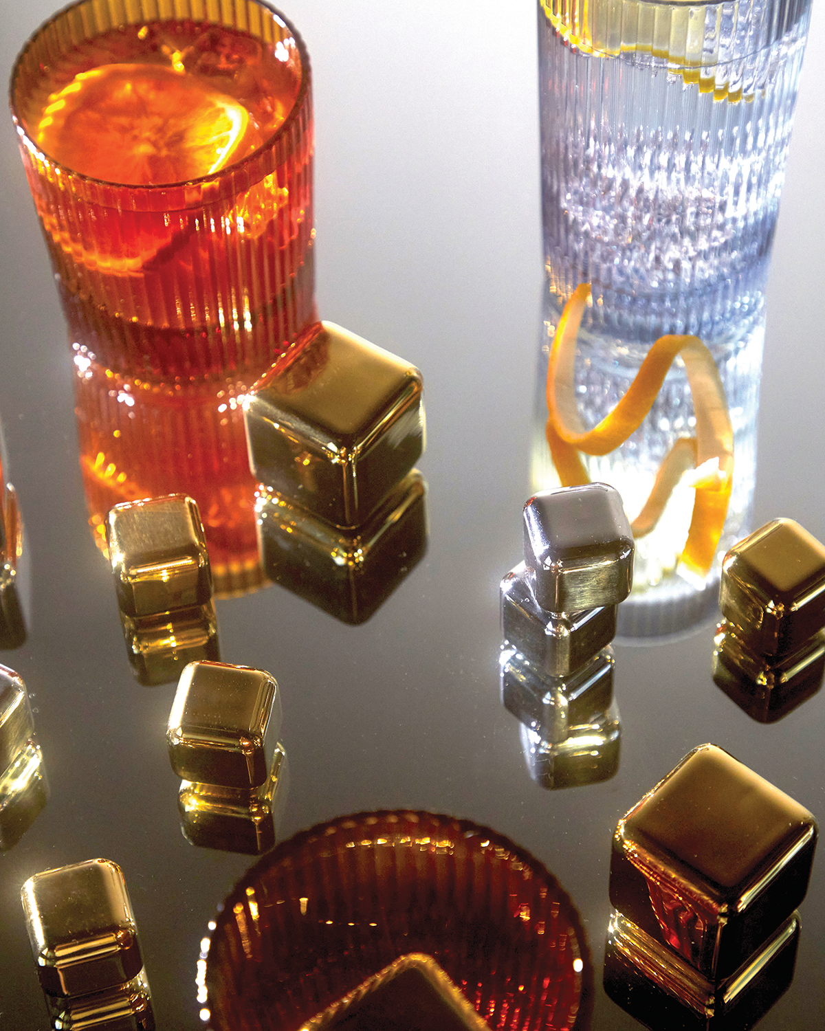Jupiter Gold Cocktail Chillers