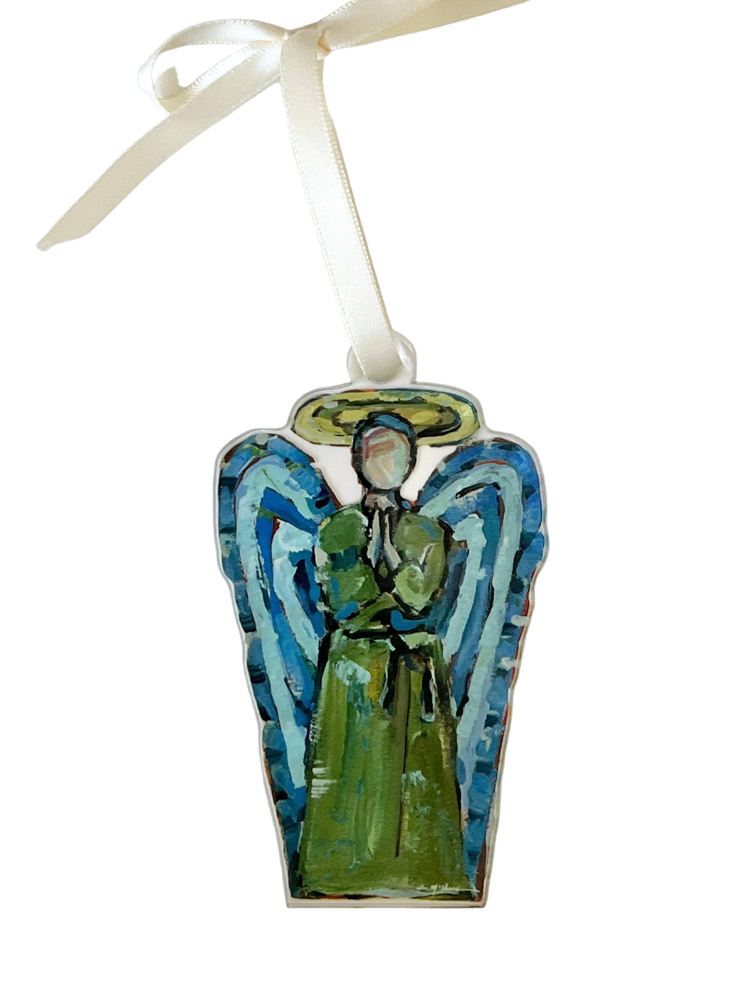 Heavenly Angel Male Ornament