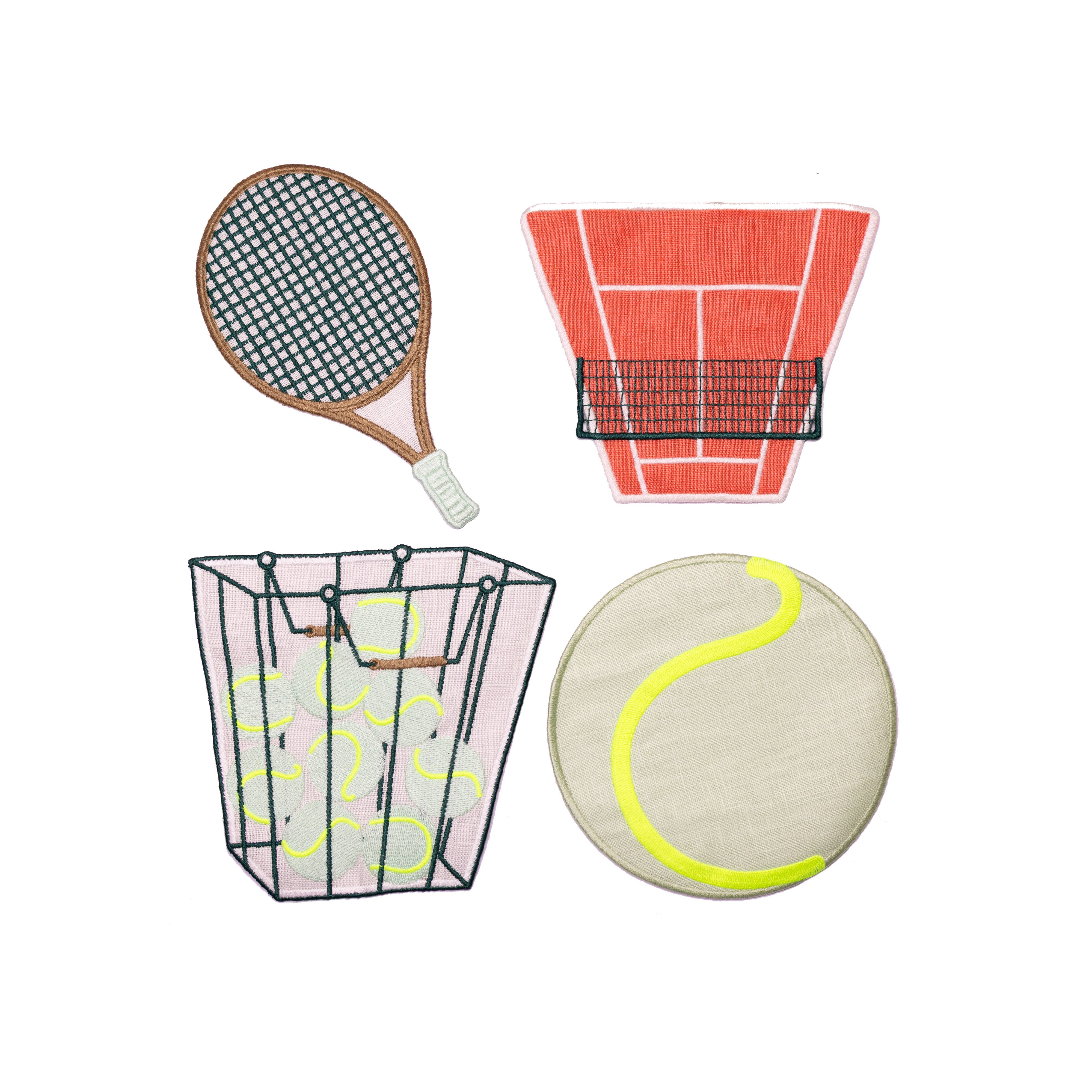 Tennis Cocktail Napkins