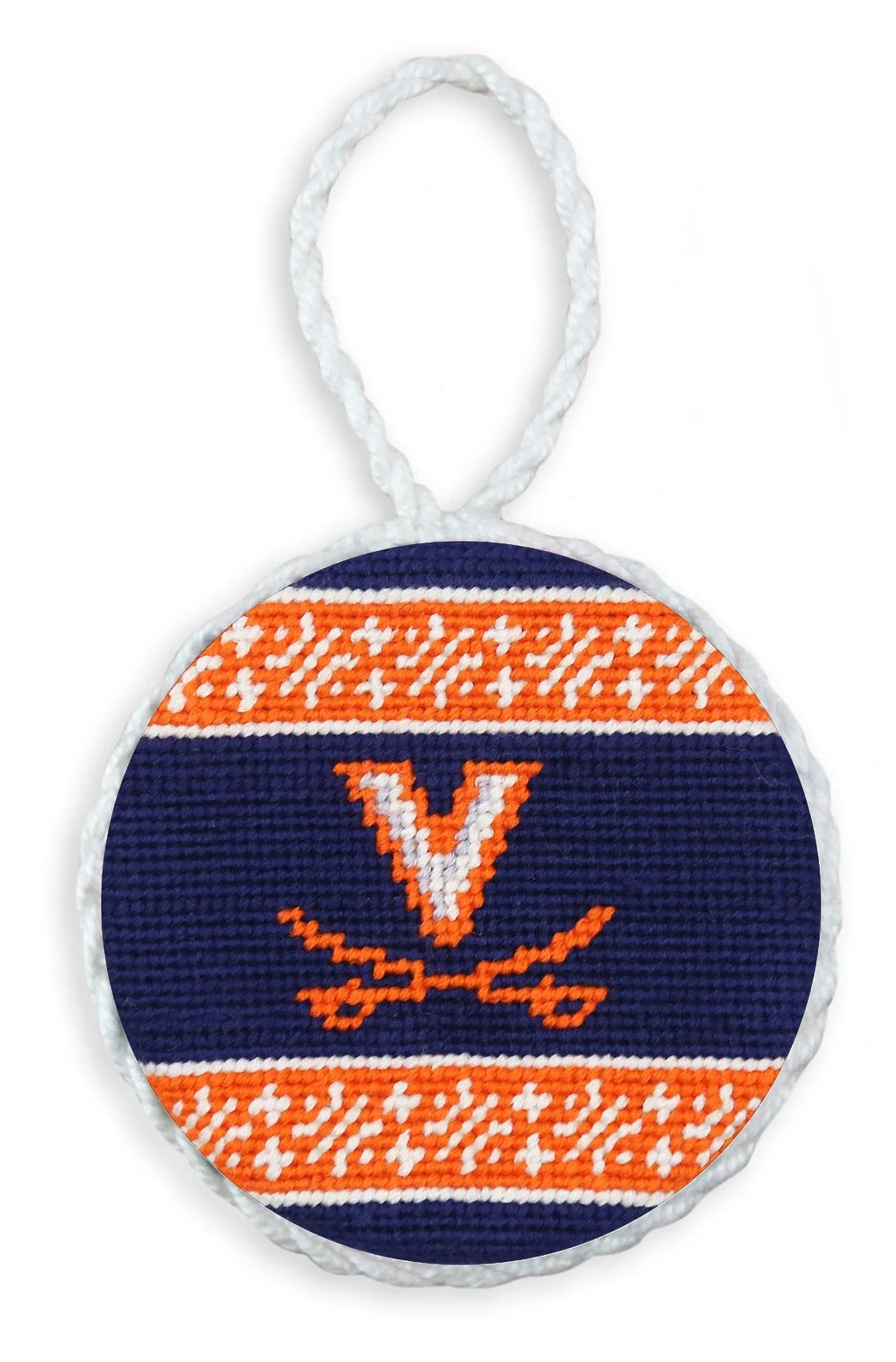 UVA Fairisle Ornament