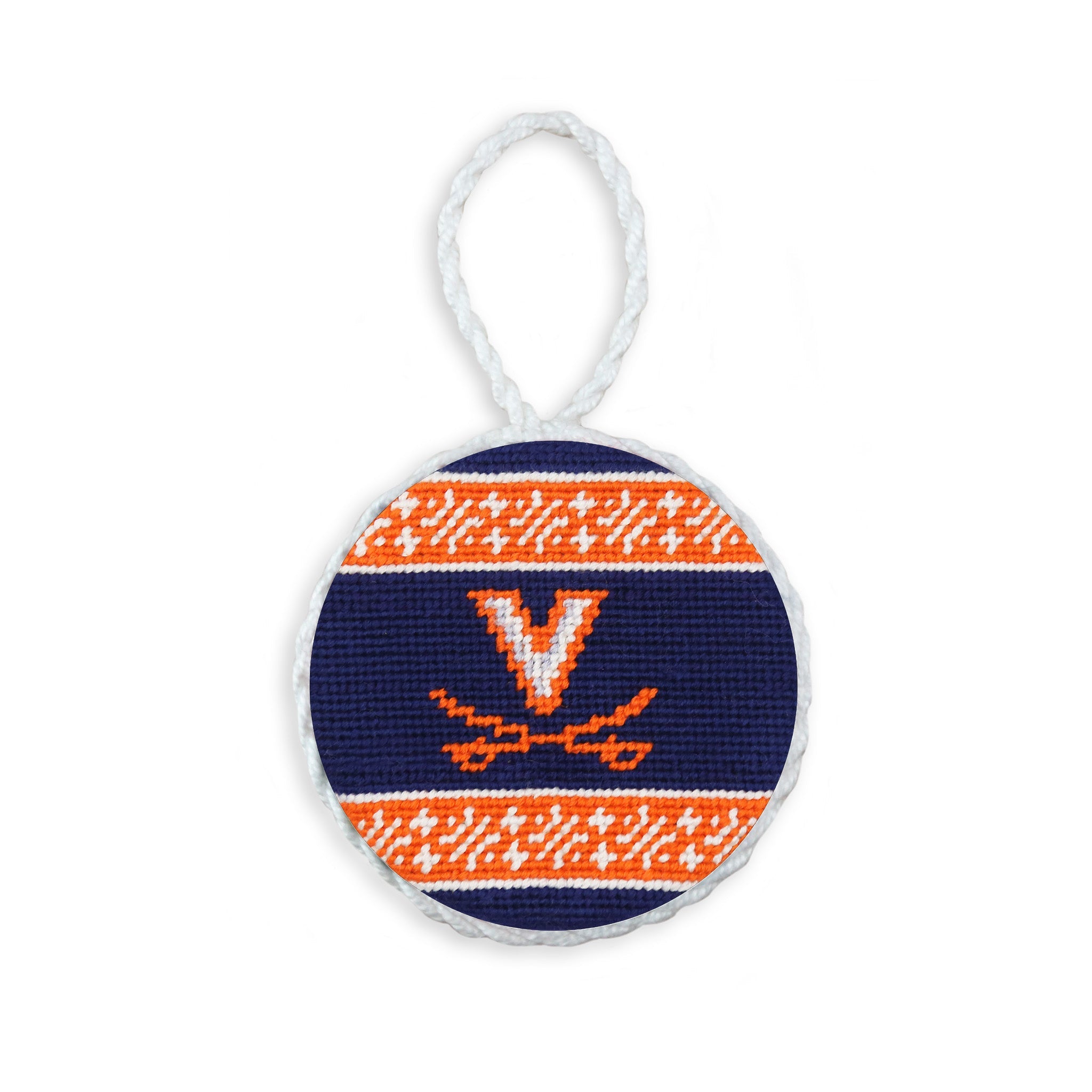 UVA Fairisle Ornament