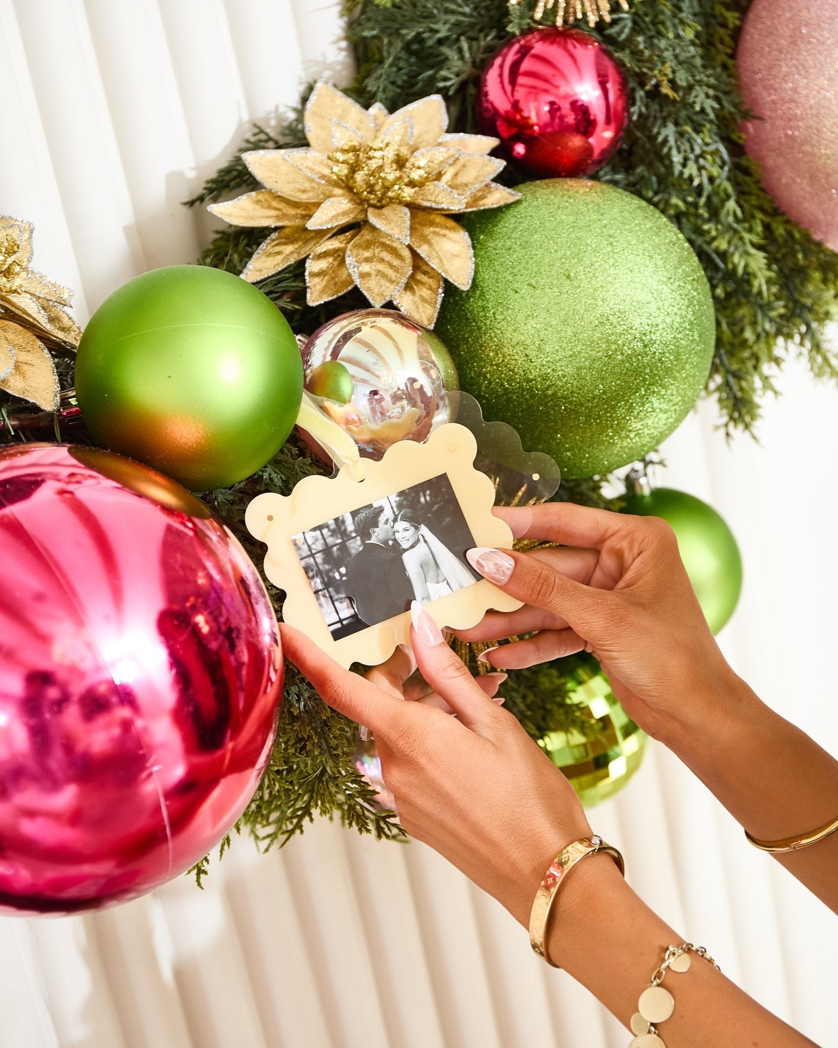 Frame Ornament - Butter Yellow