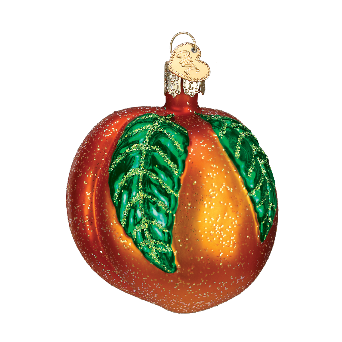 Peach Ornament