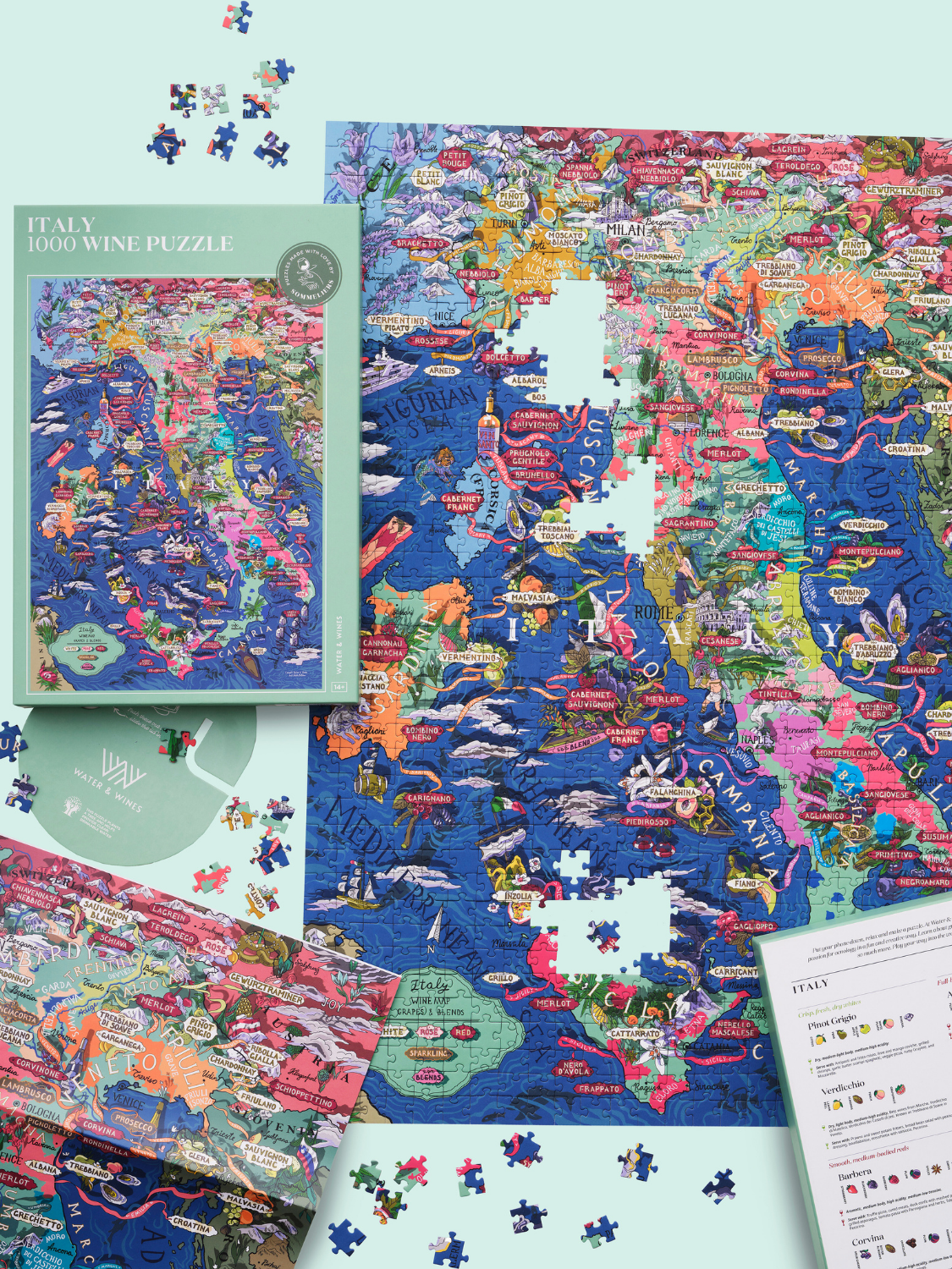 Italy Wine Puzzle