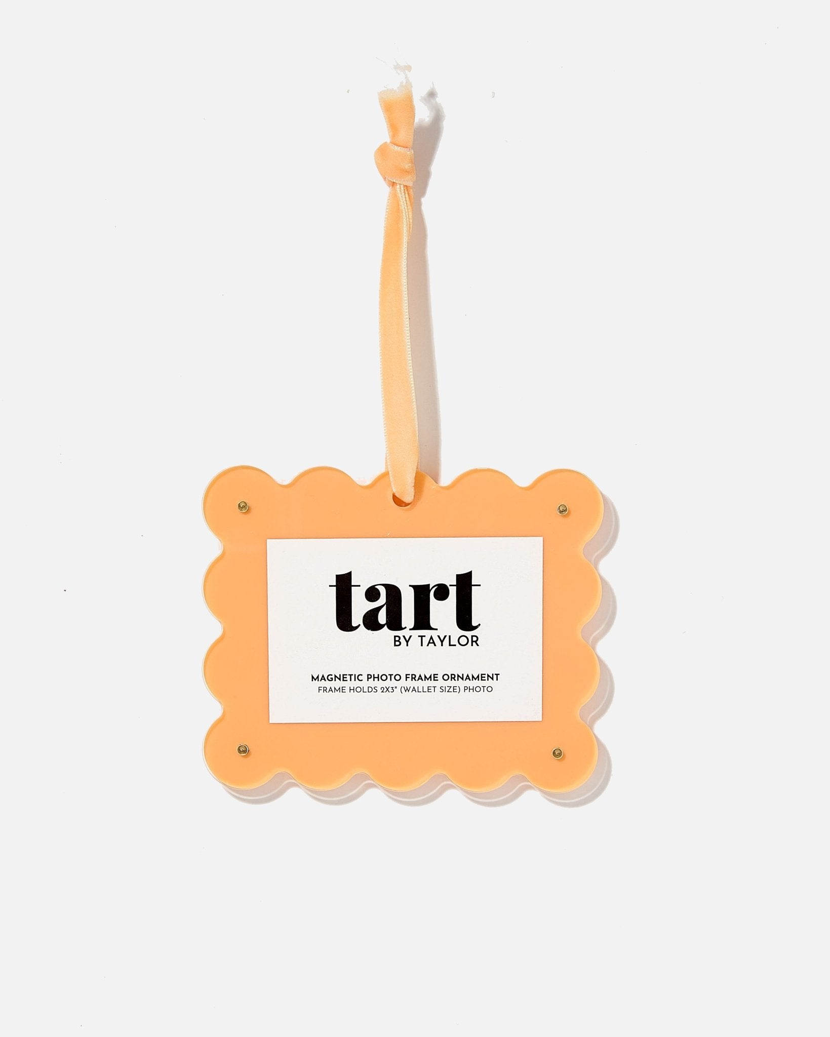 Frame Ornament - Orange Sherbert