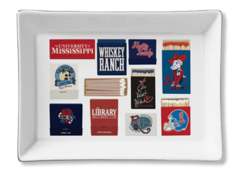 Ceramic Tray - Ole Miss