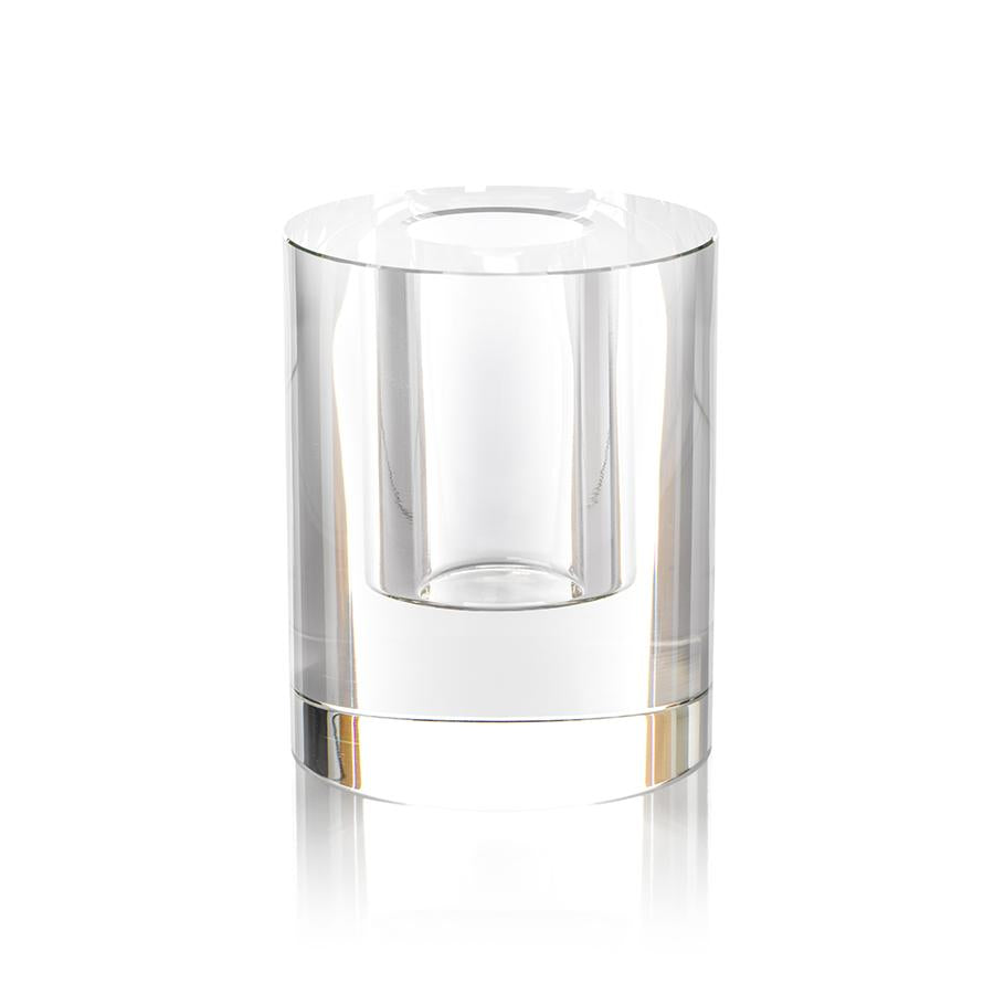 Emilia Round Crystal Vase