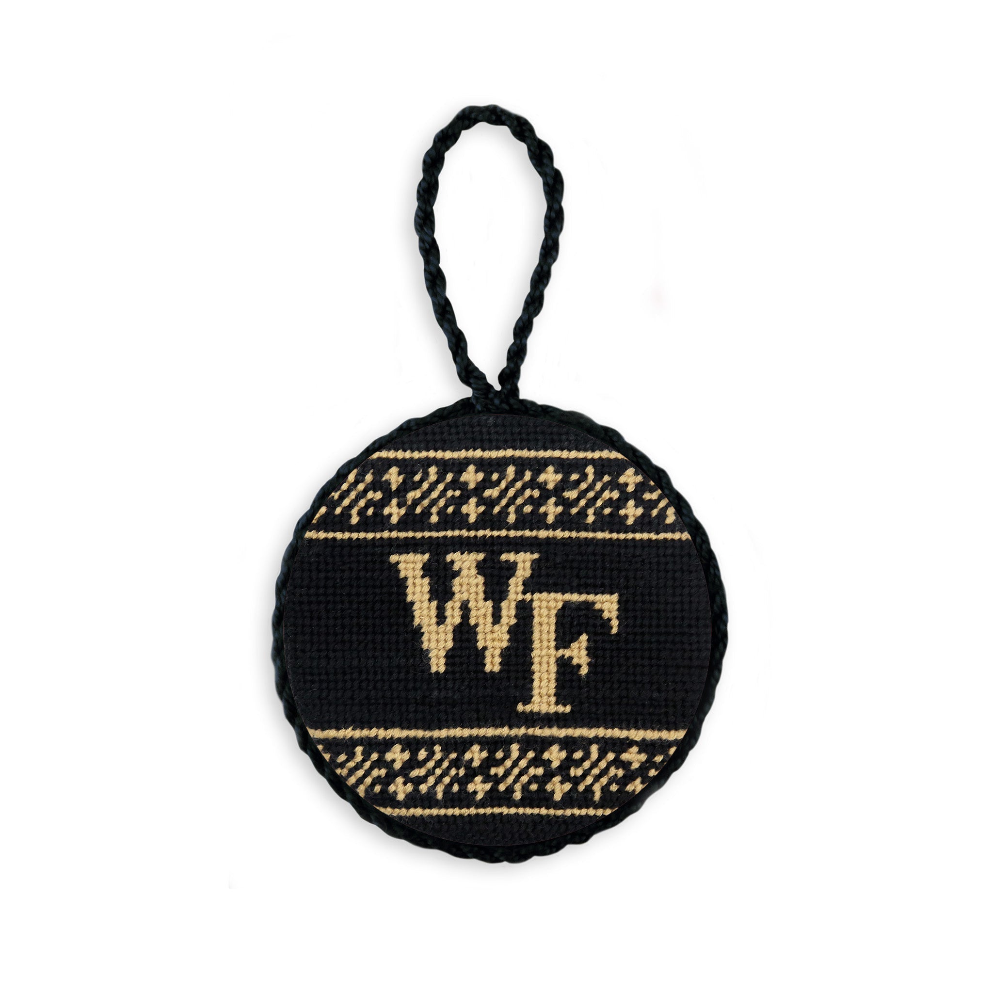 Wake Forest Fairisle Ornament