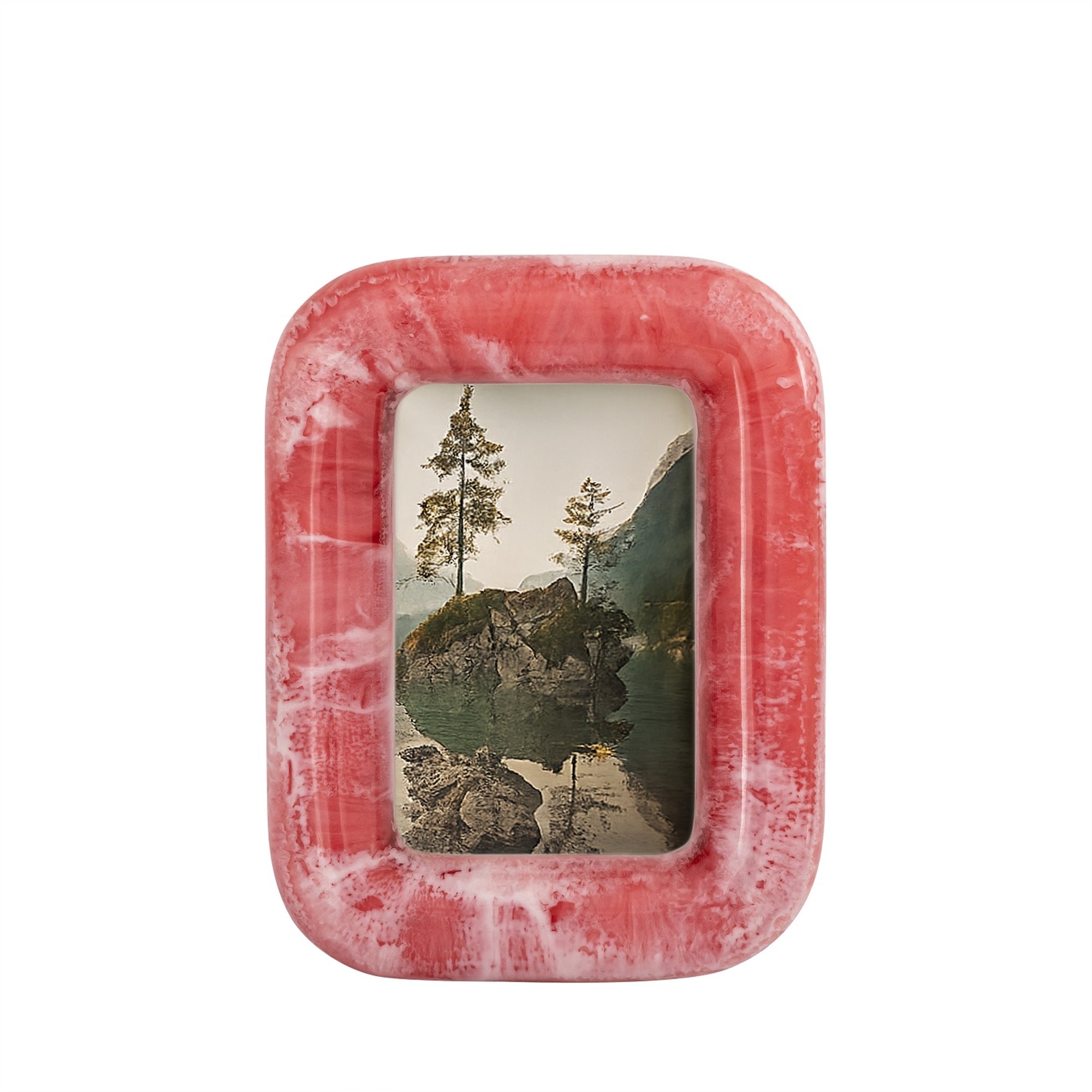 Pink Resin 4x6 Frame