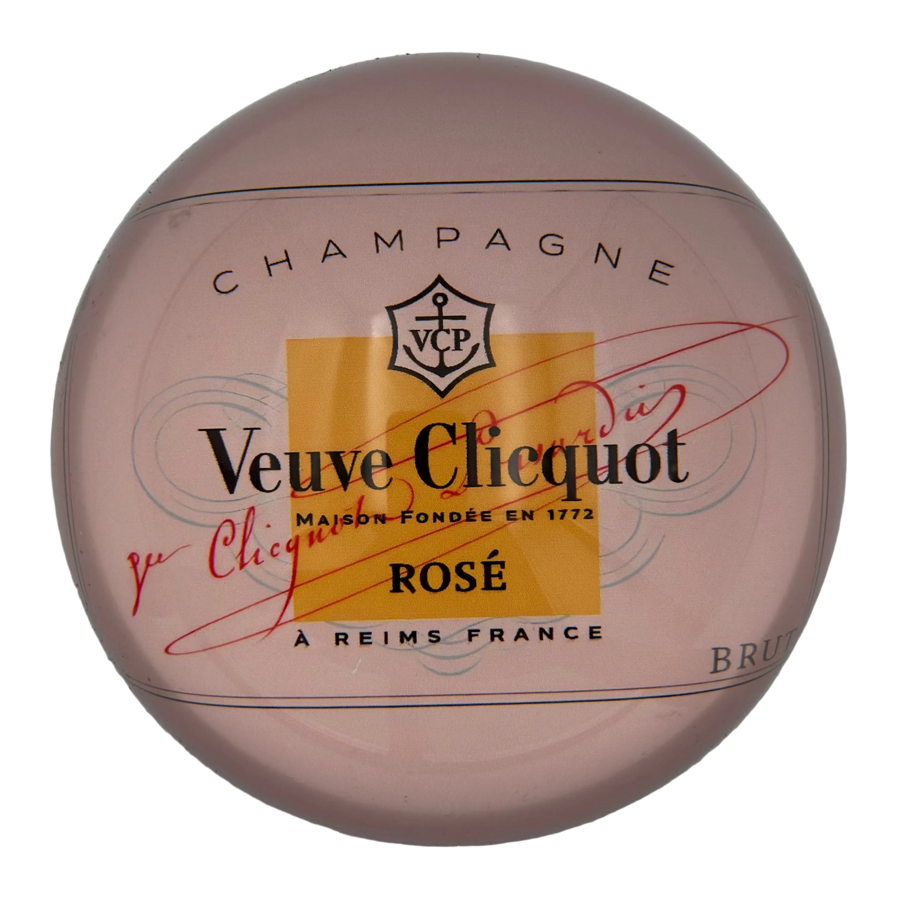 Pink Champagne paperweight