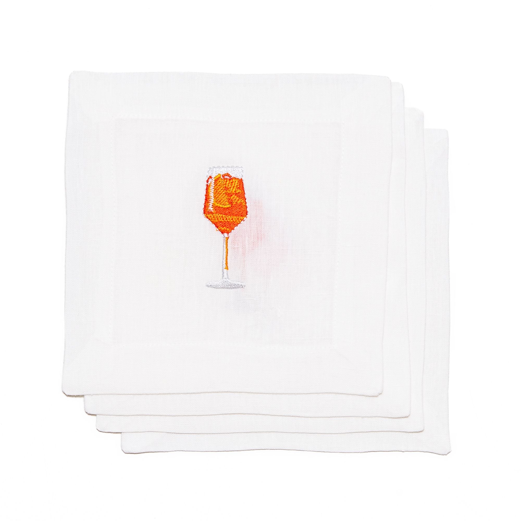 Cocktail Napkins - Aperol Spritz