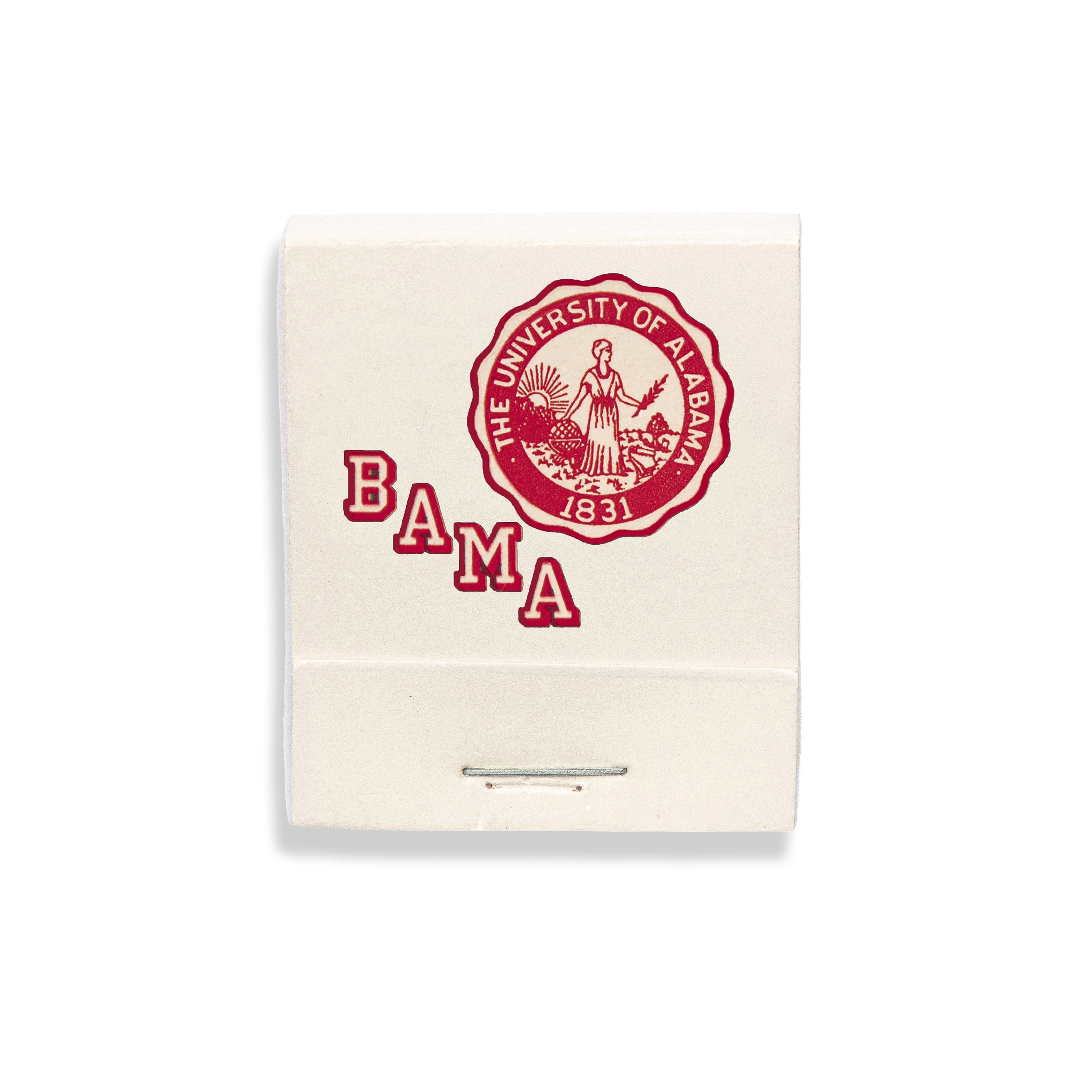 University of Alabama Matchbook Print - Print Only
