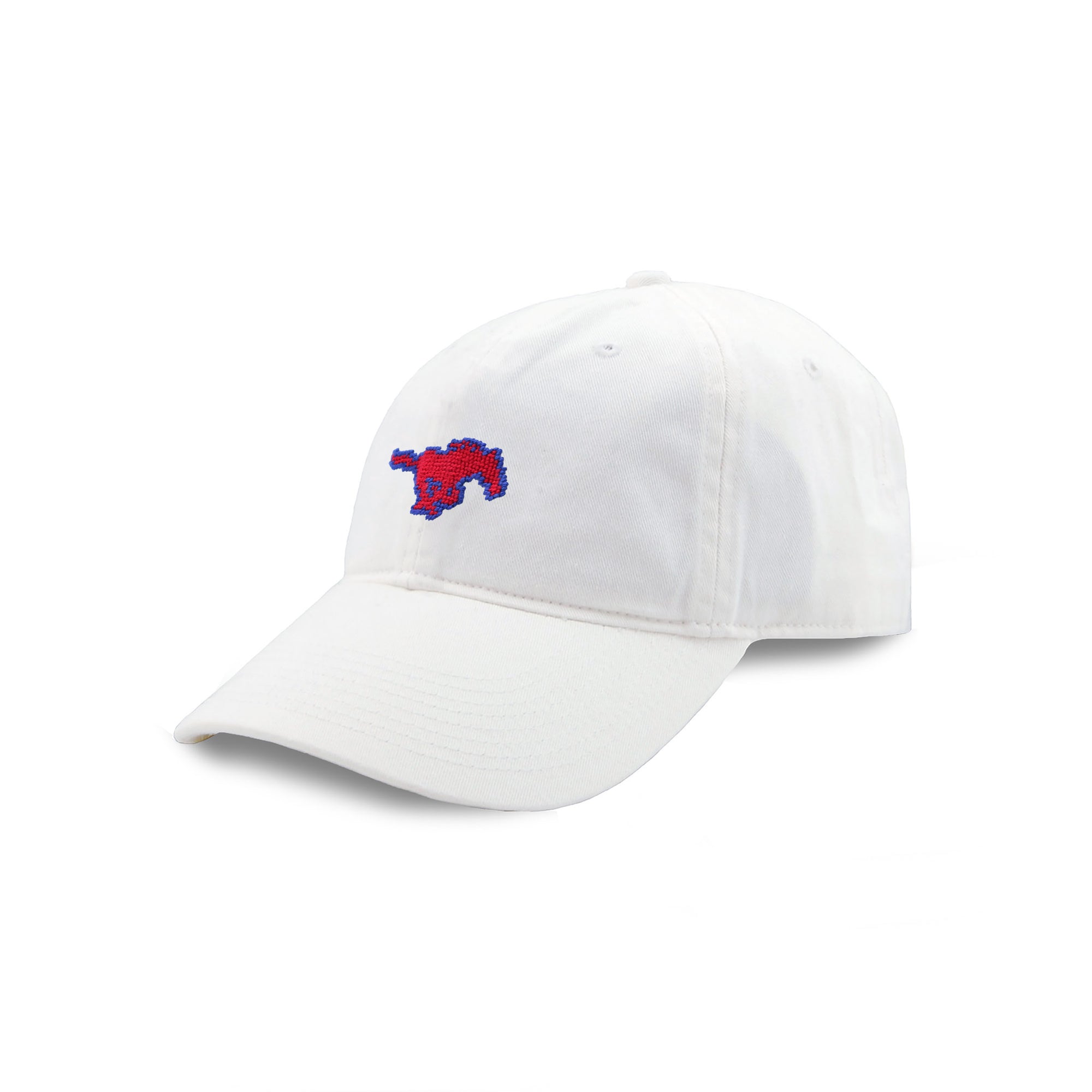 SMU Hat - White