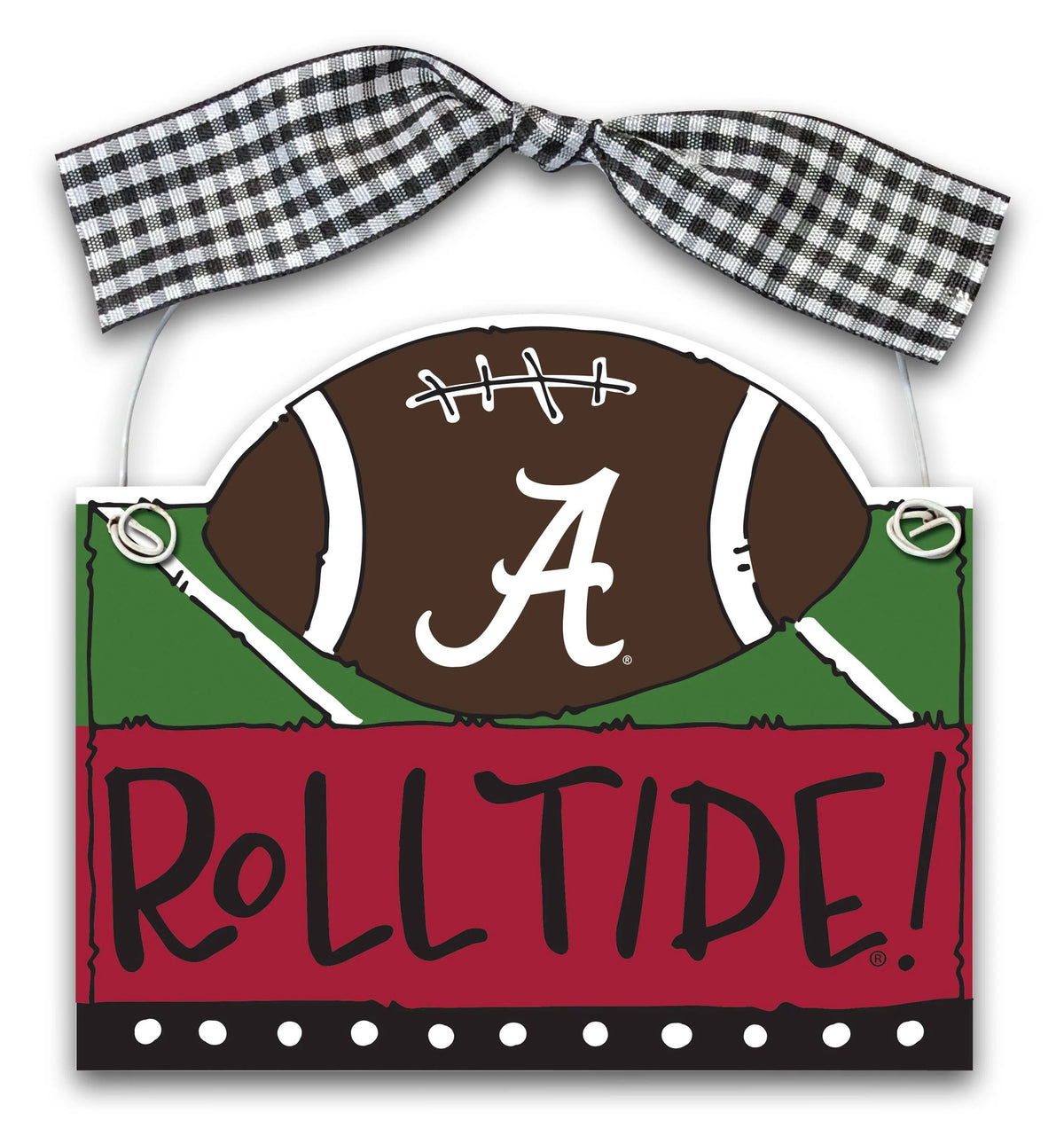 Alabama Football Ornament Ornament
