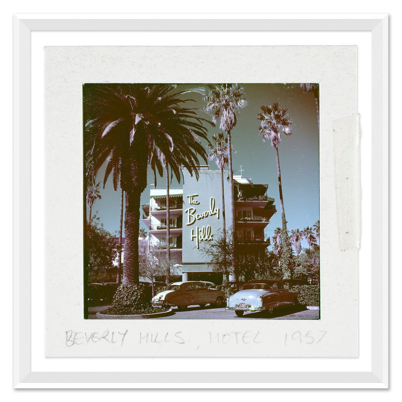 "Beverly Hills Hotel - Slide" by Slim Aarons