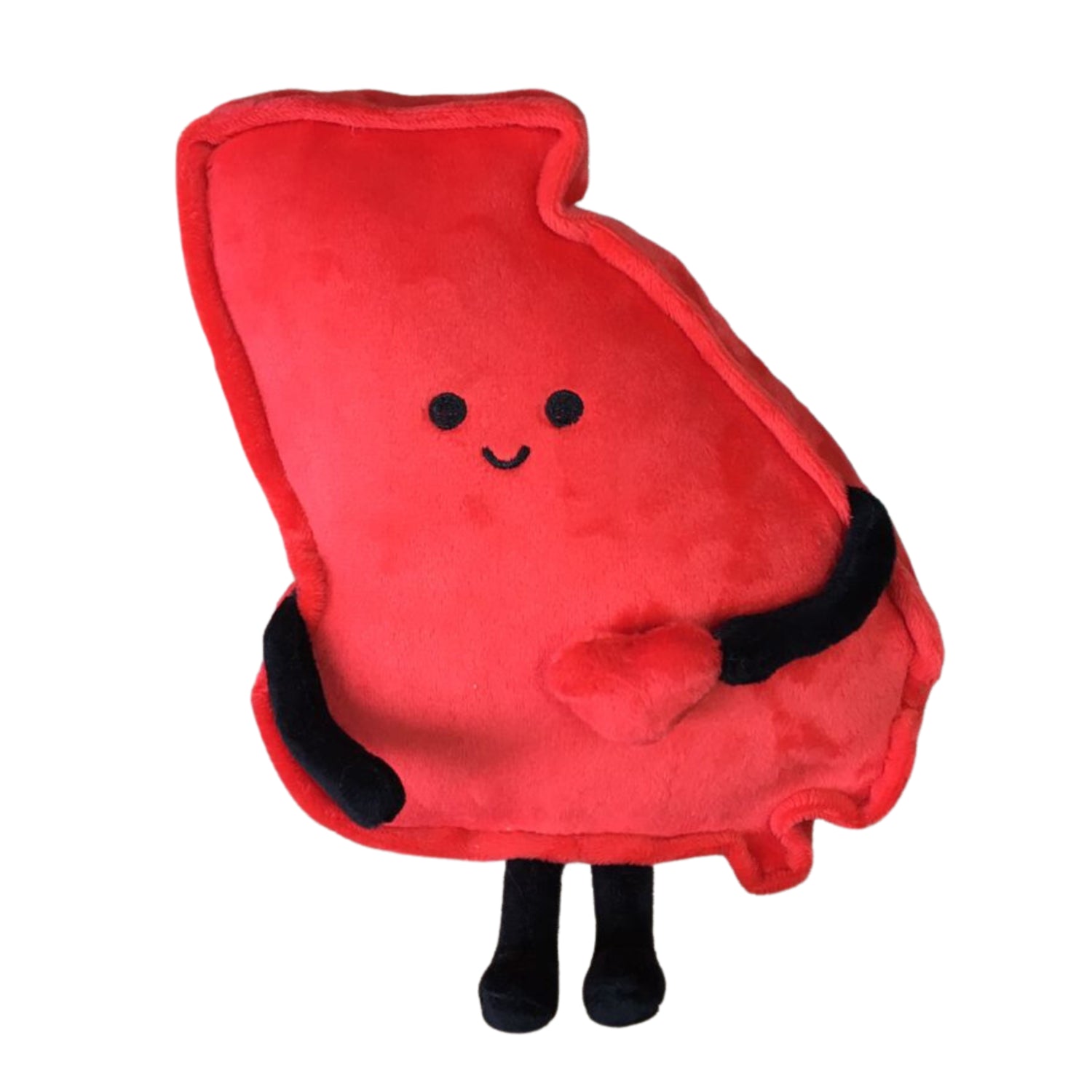 Stuffed Bulldogs Red Plushie