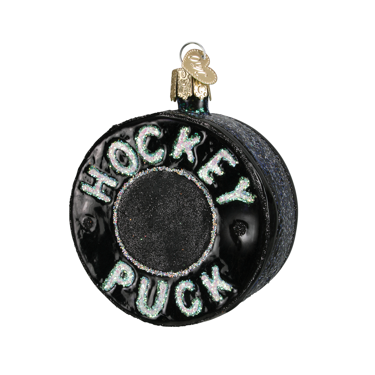 Hockey Puck Ornament