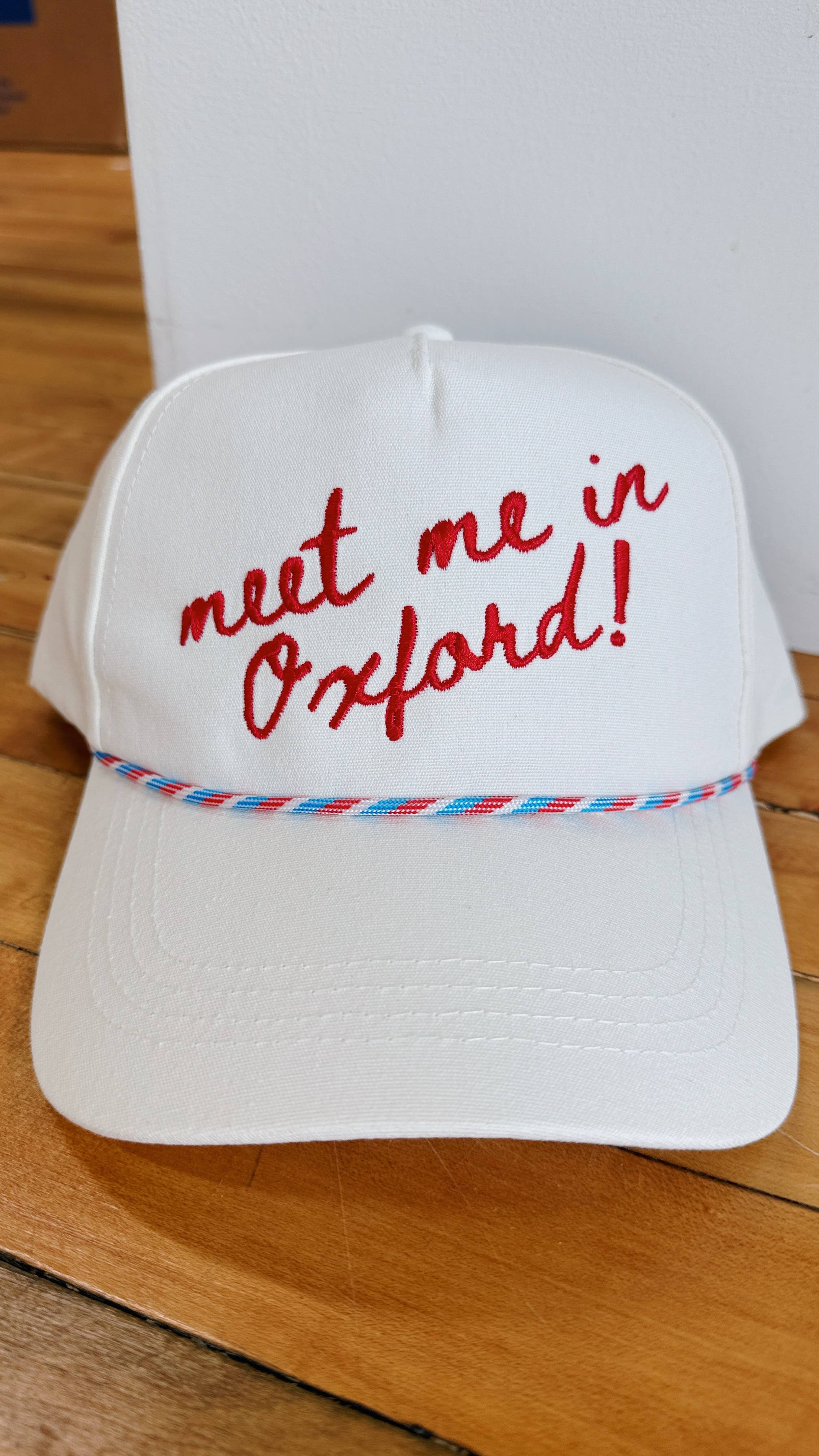 Meet Me in Oxford! Rope Hat