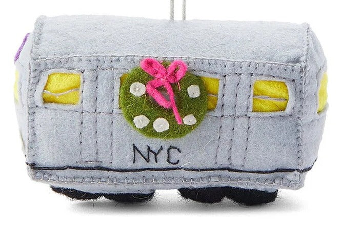Subway Car Ornament