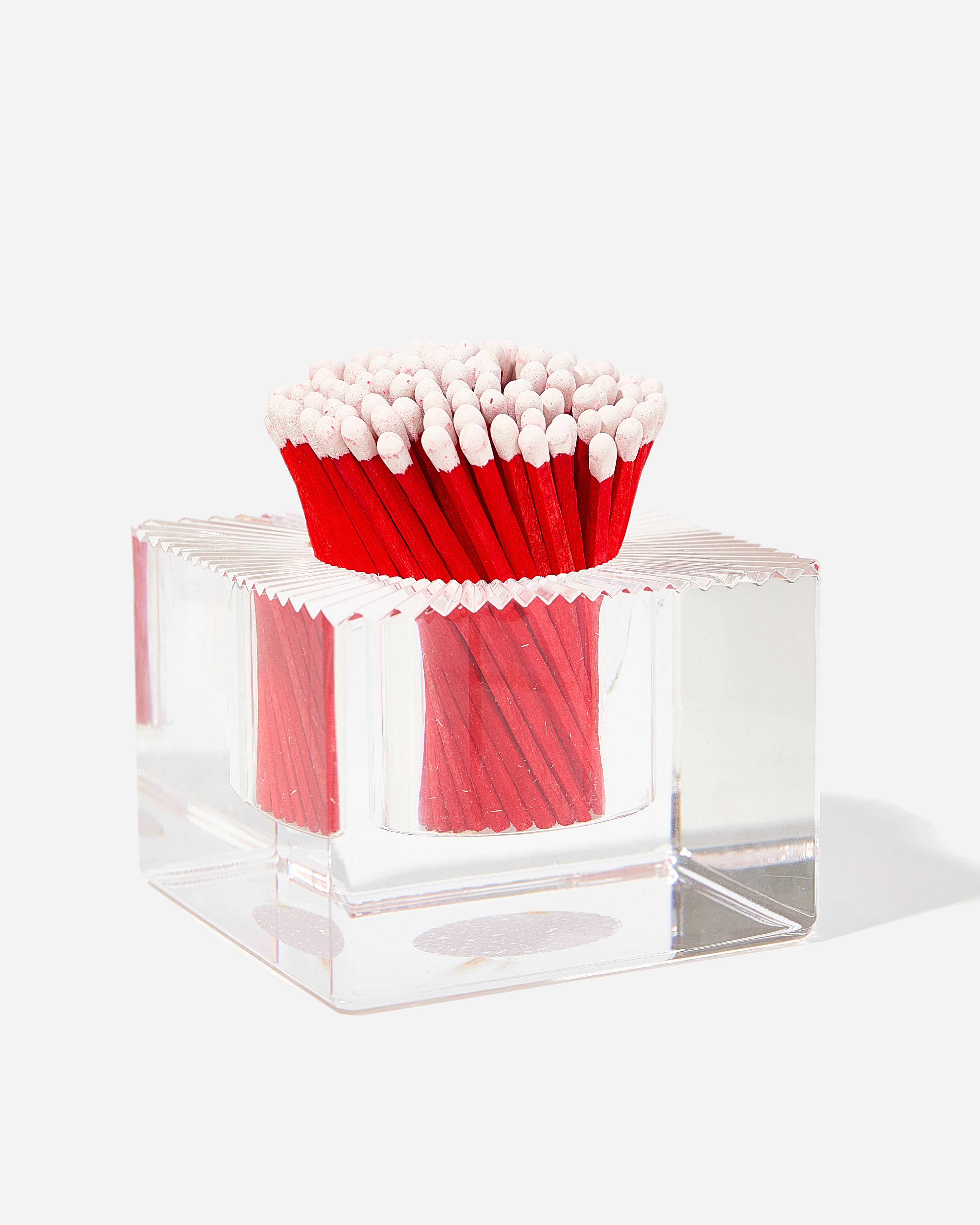 Square Match Striker Candy Cane